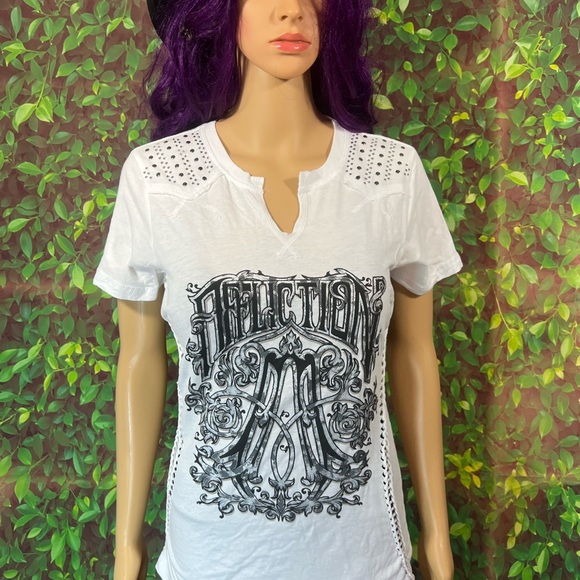 Affliction Women’s T-Shirt - Picture 3 of 16